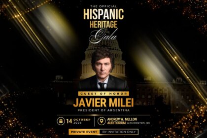 La Derecha Diario organizará una gala en Washington con Javier Milei como invitado de honor