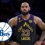 Revolución en la NBA: LeBron James finalizó su vínculo con Los Angeles Lakers y jugará para Philadelphia 76ers