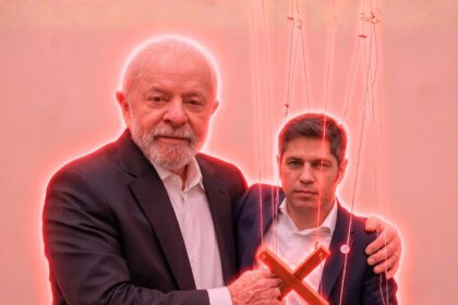 Kicillof se arrodilló ante Lula y atacó a Milei por defender a Argentina