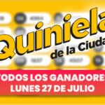 Quiniela Nacional: números ganadores del lunes 27 de julio