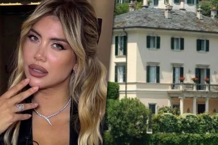 Wanda Nara reveló el video del robo en su casa de Milán