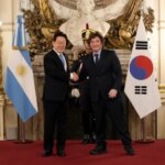 Javier Milei recibió al Presidente de Corea del Sur, Lee Jae-Myung en la Casa Rosada