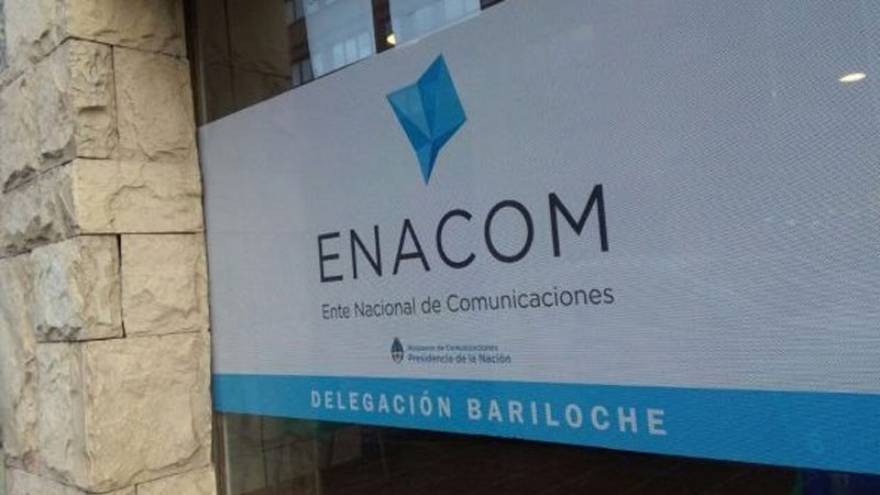 Oficina del Enacom en San Carlos de Bariloche.