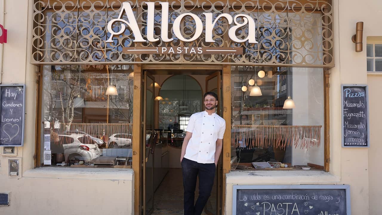 Martín Bizzozero, fundador de Allora Pastas