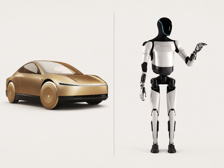 Tesla acelera la producción del Cybercab y la instalación de las primeras líneas de Optimus, aunque el fuerte aumento del gasto todavía no se traduce en ingresos relevantes.