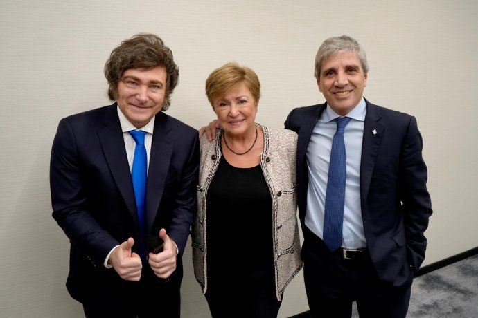 Georgieva visitará la Argentina por invitación de Javier Milei Georgieva visitará la Argentina por invitación de Javier Milei