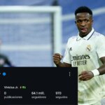 Vinícius Jr. eliminó todas sus publicaciones de Instagram en medio de la polémica con Real Madrid