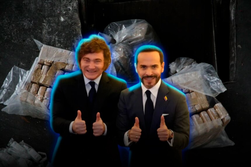 Javier Milei anunció cooperación con la Colombia de Abelardo para combatir al narcotráfico