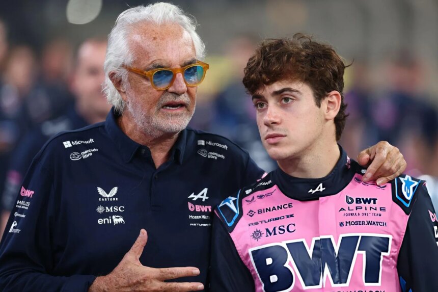 Franco Colapinto reveló la exigencia de Flavio Briatore en Alpine: “Es un animal competitivo”