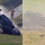 Susto en la final del TC2000: Tomás Fernández sufrió un violento accidente contra el paredón