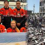 Rescatistas cordobeses viajaron a Colombia para buscar desaparecidos tras el terremoto