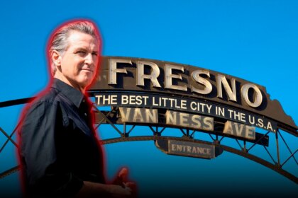 El demócrata Gavin Newsom impone un impuesto vial en Fresno y desata una batalla por la autonomía local