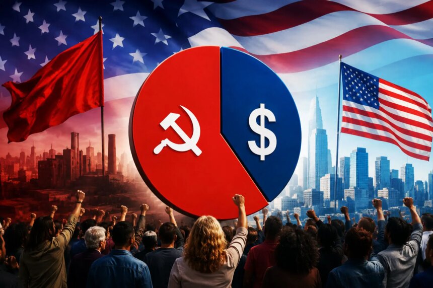 Una encuesta reveló que el 58% de los demócratas prefiere el socialismo al capitalismo