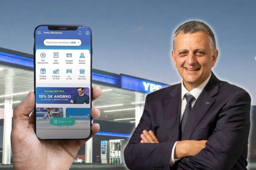 Histórico: YPF habilitó la compra y venta de acciones desde su propia app