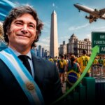 Boom de turistas brasileños en Argentina: el ingreso creció 14% y ya llegaron casi 800.000 visitantes