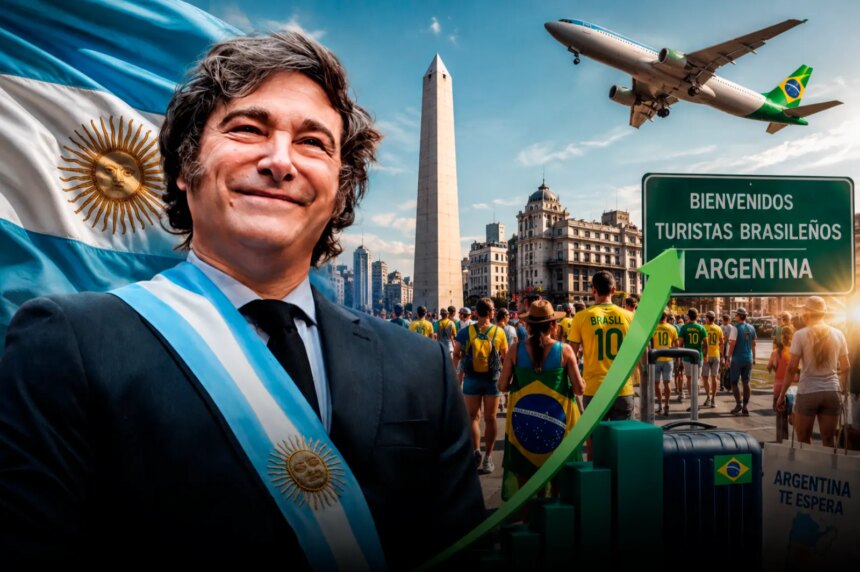 Boom de turistas brasileños en Argentina: el ingreso creció 14% y ya llegaron casi 800.000 visitantes