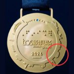 Insólito: las medallas de la Maratón de Sídney incluyeron por error un estadio de Alemania en su diseño