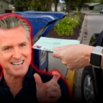 El comunista Gavin Newsom volvió a amenazar con desafiar las nuevas reglas de voto por correo