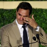 Roger Federer ingresó al Salón de la Fama del Tenis y se emocionó en su discurso