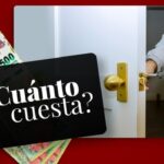 Un cerrajero puede cobrar hasta $160.000 y esto cuesta cuesta cada trabajo en 2026