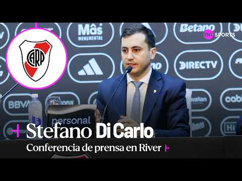 Stéfano Di Carlo habló de todo: la crisis de River, los jugadores apartados, Coudet, los arbitrajes y más