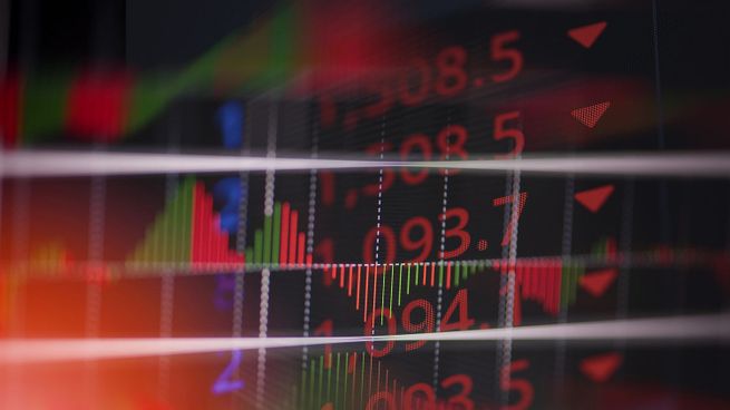 Los bonos en dólares operan a la baja en Wall Street y <a href=