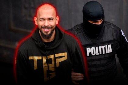 Andrew Tate fue acusado en Rumania de trata de menores, lavado de dinero y otros delitos