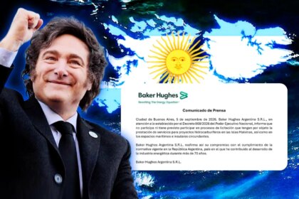 La petrolera Baker Hughes anunció que no participará en proyectos en Malvinas