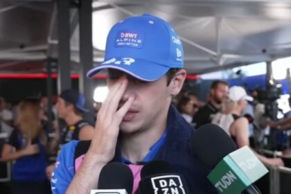 Franco Colapinto rompió en llanto tras su error en Monza: “Desaproveche una oportunidad muy importante”