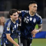 Lautaro Martínez se refirió al difícil momento de Julián Álvarez: “Espero que se ponga bien pronto”