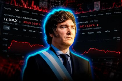 Se desplomaron las acciones de Rockhopper y de Navitas Petroleum tras las sanciones de Milei