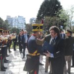 Milei inauguró el Museo de Granaderos y reivindicó la defensa de la soberanía argentina