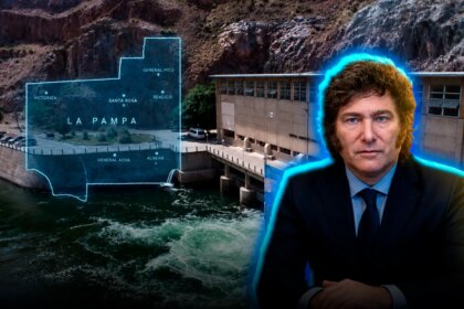 Milei derogó el decreto de la dictadura que le daba regalías a La Pampa por energía generada en Mendoza