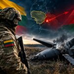 Lituania derribó un dron ruso de la guerra en Ucrania tras ingresar desde Bielorrusia
