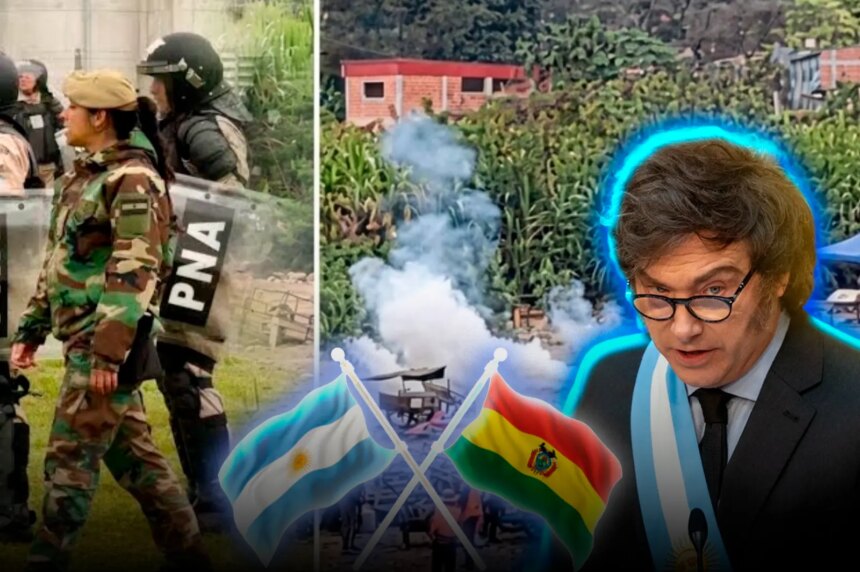 Prefectura Naval Argentina se enfrentó con contrabandistas en la frontera con Bolivia