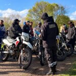 Éxtasis: en Mar del Plata bandidos estaban a los tiros en un cortejo fúnebre, llegó la policía y secuestraron 42 motos