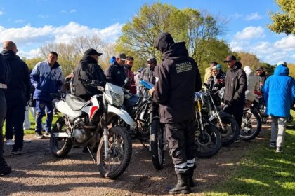 Éxtasis: en Mar del Plata bandidos estaban a los tiros en un cortejo fúnebre, llegó la policía y secuestraron 42 motos