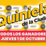 Quiniela Nacional: todos los números ganadores del jueves 1 de octubre