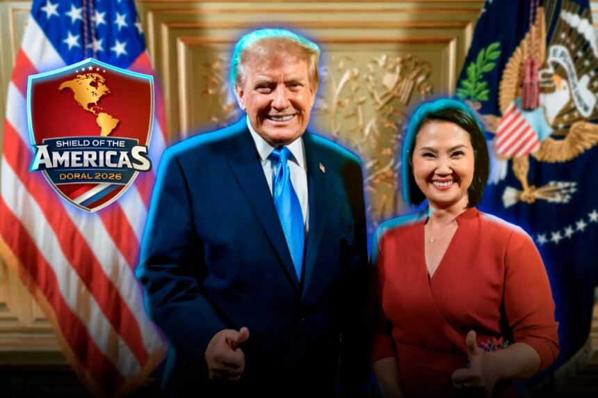 Keiko Fujimori se reunió con Trump y ratificó el ingreso de Perú al Escudo de las Américas