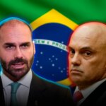 Eduardo Bolsonaro explotó contra Moraes tras la orden de detención: “Si me pasa algo, no cedan”