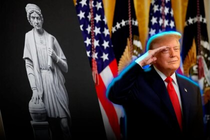 Trump reivindicó a Cristóbal Colón y acusó a la izquierda de intentar borrar la historia de Estados Unidos