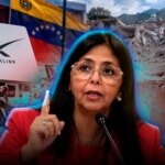 Delcy Rodríguez autorizó a Starlink a operar legalmente en Venezuela tras su asistencia en los terremotos