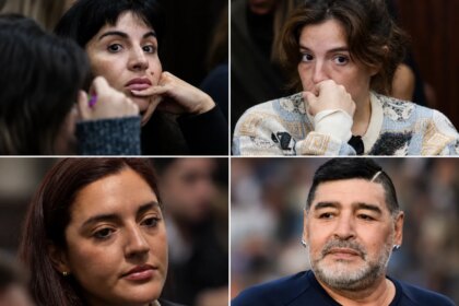 Dalma y Gianinna explotaron contra Jana tras un pedido de absolución en el juicio por la muerte de Diego Maradona