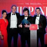 Javier Milei fue premiado por su liderazgo e impacto global por Javier Negre en la Hispanic Heritage Gala