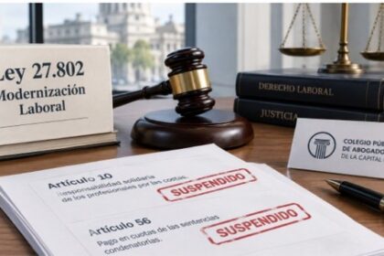 Reforma laboral: un fallo frena sanciones a abogados y pago en cuotas de indemnizaciones