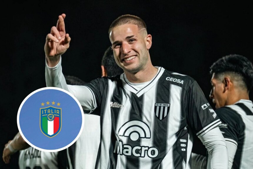 Agustín Módica, goleador del Torneo Clausura, reveló que la Selección de Italia lo sigue de cerca
