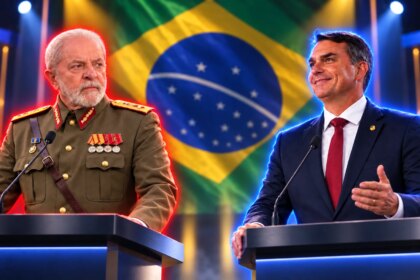 Flávio Bolsonaro destruyó al dictador Lula da Silva en un debate de cara al balotaje presidencial
