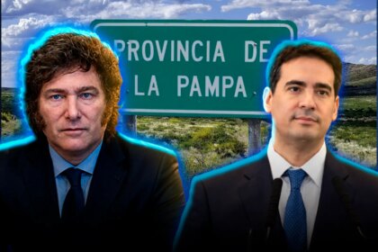 Milei lo postuló a Ravier de gobernador en La Pampa: “Podria ser un hub logístico nacional pero parece la Berlin sovieti