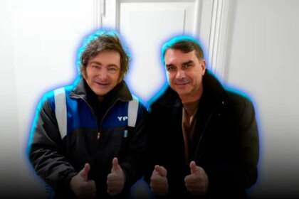 Migraciones Argentina confirmó que Flávio Bolsonaro partió a EE.UU. en un operativo coordinado por el Gobierno de Milei