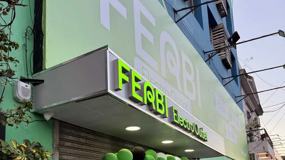 Ferbi tiene un local en la zona de outlets de Barracas, en Buenos Aires.